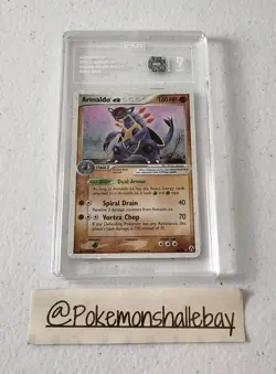 Armaldo ex 84/92 - EX Legend Maker *TAG 9 - MINT* Holo Pokemon Card - Image 1