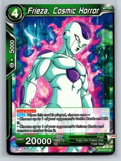 Frieza, Cosmic Horror BT10-072 UC DBSCG Battle Card - Image 1