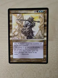 MTG Dakkon Blackblade Legends NM - Image 1