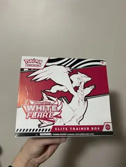 Pokemon TCG Scarlet & Violet White Flare Elite Trainer Box Sealed Brand New ETB - Image 1
