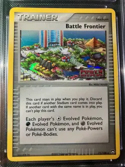 Pokemon Battle Frontier 71/108 EX Power Keepers Reverse Holo CGC 9 Mint - Image 2