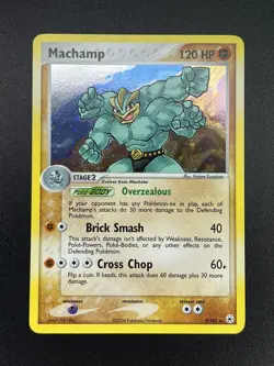 Machamp 9/101 Hidden Legends Reverse Holo Rare Pokemon 2004 WOTC NM - Image 1