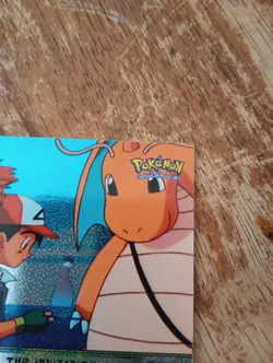 1999 topps pokemon mewtwo strikes back #13 the invitation holofoil black label - Image 4