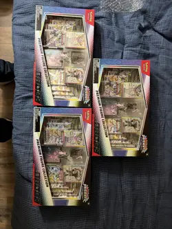 POKEMON Prismatic Evolutions Premium Figure Collection English Sealed Lot Of 3 - Image 1