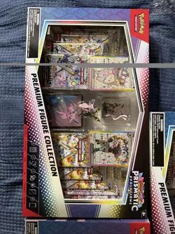 POKEMON Prismatic Evolutions Premium Figure Collection English Sealed Lot Of 3 - Image 2
