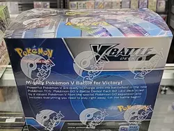 Pokemon V Box V Battle Deck -Mewtwo V & Melmetal V - 8 ct Display (Sealed) - Image 3