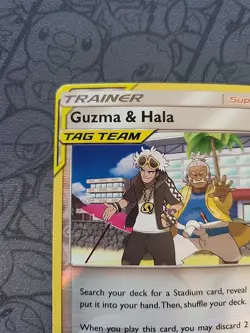 Pokemon: Guzma & Hala #193/236 Reverse Holo Cosmic Eclipse 2019 - LP+ - T188 - Image 3