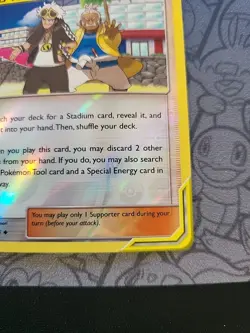 Pokemon: Guzma & Hala #193/236 Reverse Holo Cosmic Eclipse 2019 - LP+ - T188 - Image 5