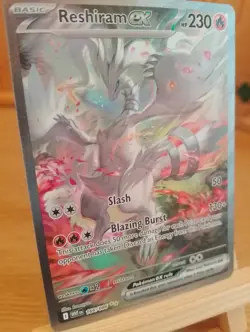 Reshiram EX 166/086 Pokemon TCG SV: White Flare Special Illustration Rare - Image 2