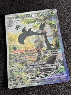 Pokemon TCG Meowscarada ex 256/193 Paldea Evolved SIR Holo 2023 NM - Image 2