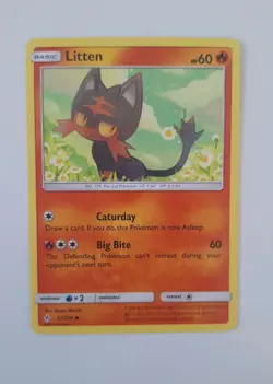 Litten 27/214 - Pokemon Unbroken Bonds 2019. Mint Condition. - Image 1