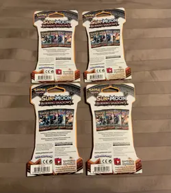 Pokemon Sun & Moon Burning Shadows Sleeved Booster Pack COMPLETE ART SET 🔥🔥 - Image 2
