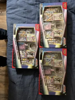 POKEMON Prismatic Evolutions Premium Figure Collection English Sealed Lot Of 3 - Image 1