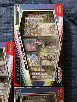 POKEMON Prismatic Evolutions Premium Figure Collection English Sealed Lot Of 3 - Image 2