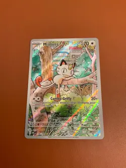 Carte Pokemon MIAOUSS 106/094 HOLO AR ME02 PFL FR NEUF - Image 1