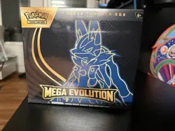 Pokemon TCG Mega Evolution Lucario Elite Trainer Box ETB NEW FACTORY SEALED - Image 1