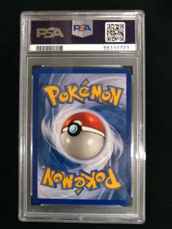 Graded PSA 9 HORSEA #49 1999 Pokemon Fossil 1ST EDITION MINT - Image 3