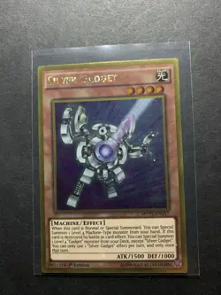 Yugioh - Silver Gadget (Gold Rare) (1st Edition) - MVP1-ENG17 (P) - Image 1