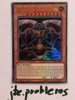Yu-Gi-Oh! Kamion, Herr der Zeit - BLLR-DE034 - 1. Auflage - Ultra Rare - NM - Image 1