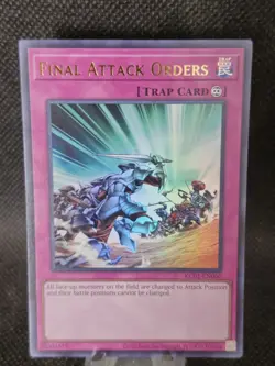Final Attack Orders (KC01-EN060) Unlimited Edition - Ultra Rare - Near Mint - Image 1