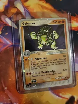 Golem ex 91/97 Dragon Holographic Pokemon Card Lightly Played - Image 2