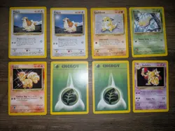 *Rare* Pokemon Card Lot of Base Set UK 4th Print 1999-2000 - Image 5