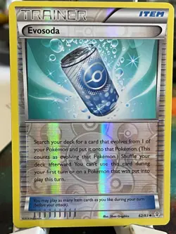 POKEMON EVOSODA 62/83 REVERSE HOLOFOIL GENERATIONS NM CARD - Image 1