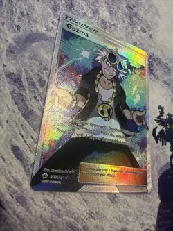 Pokemon TCG - Guzma - Burning Shadows 143/147 - Full Art Supporter Card - Image 2