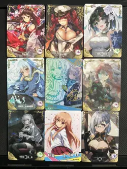 9 Sexy Anime Waifu Cards bulk - Image 1