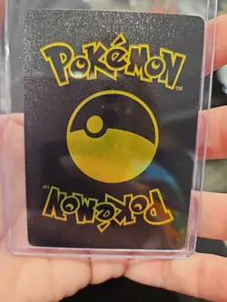 M Raikou Ex Black Foil Fan Art Vinyl Collector Pokemon Card - Image 2