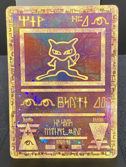 Ancient Mew Pokemon Movie Promo Double Holo Foil Card Wizards of the Coast 2000 - Image 1