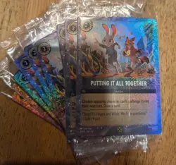 Zootopia 2 “Putting It All Together” Disney Lorcana Promo Trading Card SEALED - Image 2