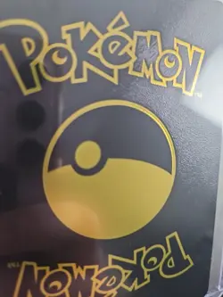 M Hybrid Typhlosion EX Black Foil Fan Art Vinyl Collector Pokemon Card - Image 3