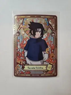 Sasuke Uchiha NARUTO NRSA01-SP-002L5 Naruto Kayou Card - ENGLISH - Heaven Scroll - Image 1