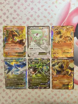 Pokemon TCG XY Era Lot Of 6 EX Cards Charizard,Rayquaza,Gardevoir,Latios & More - Image 1