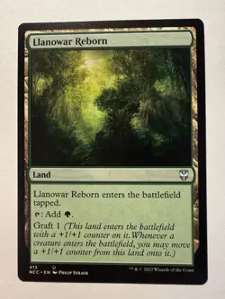 Llanowar Reborn [Streets of New Capenna Commander] Near Mint MTG Magic - Image 1