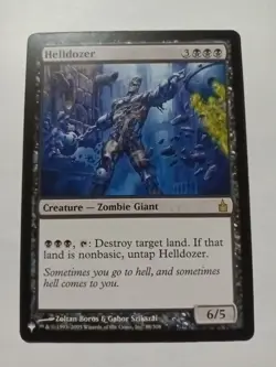 Helldozer Regular - Ravnica: City Of Guilds MTG-LP - Image 1