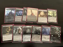 Mtg Custom Commander Deck - Sephiroth - Deck Box And Sleeves - Image 4
