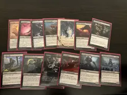 Mtg Custom Commander Deck - Sephiroth - Deck Box And Sleeves - Image 5