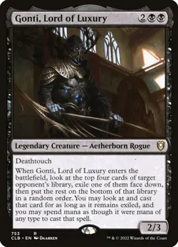 1x Gonti, Lord of Luxury - NM - Battle for Baldur's Gate - SPARROW MAGIC mtg - Image 1