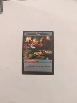 Mouse (004) Food (018) *FOIL* Double-Sided Token Throne of Eldraine NM MTG - Image 2