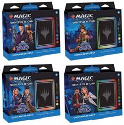 MTG Doctor Who Commander Decks Factory Sealed Case - Set of 4 - Image 1