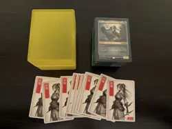 Mtg Custom Commander Deck - Lathril, Blade Of The Elves With Box And Sleeves - Image 1