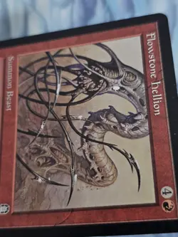 Flowstone Hellion - Tempest - Magic the Gathering - Signed - Daren Bader - Image 3