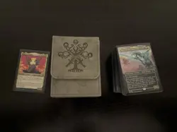Mtg Custom Commander Deck - Ur Dragon - With Deck Box And Sleeves - Image 1