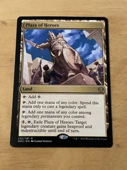 Plaza of Heroes NM, English MTG Dominaria United - Image 1