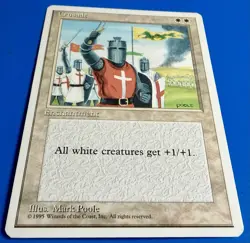 1 BANNED MTG Magic The Gathering Crusades | Fourth Edition 4ED | NM - Image 5