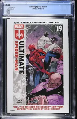 AMAZING SPIDER-MAN #1 CGC 9.8 MAGIC THE GATHERING VARIANT MTG FINAL BATTLE PROMO - Image 2