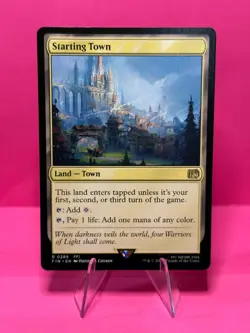 MTG Starting Town Final Fantasy Regular NM - Image 1