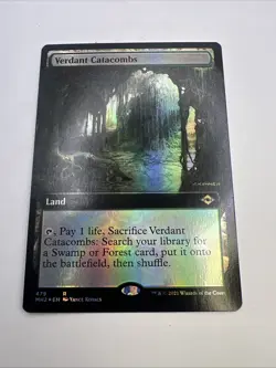 Verdant Catacombs (Extended Art) Modern Horizons 2 Foil - Image 1